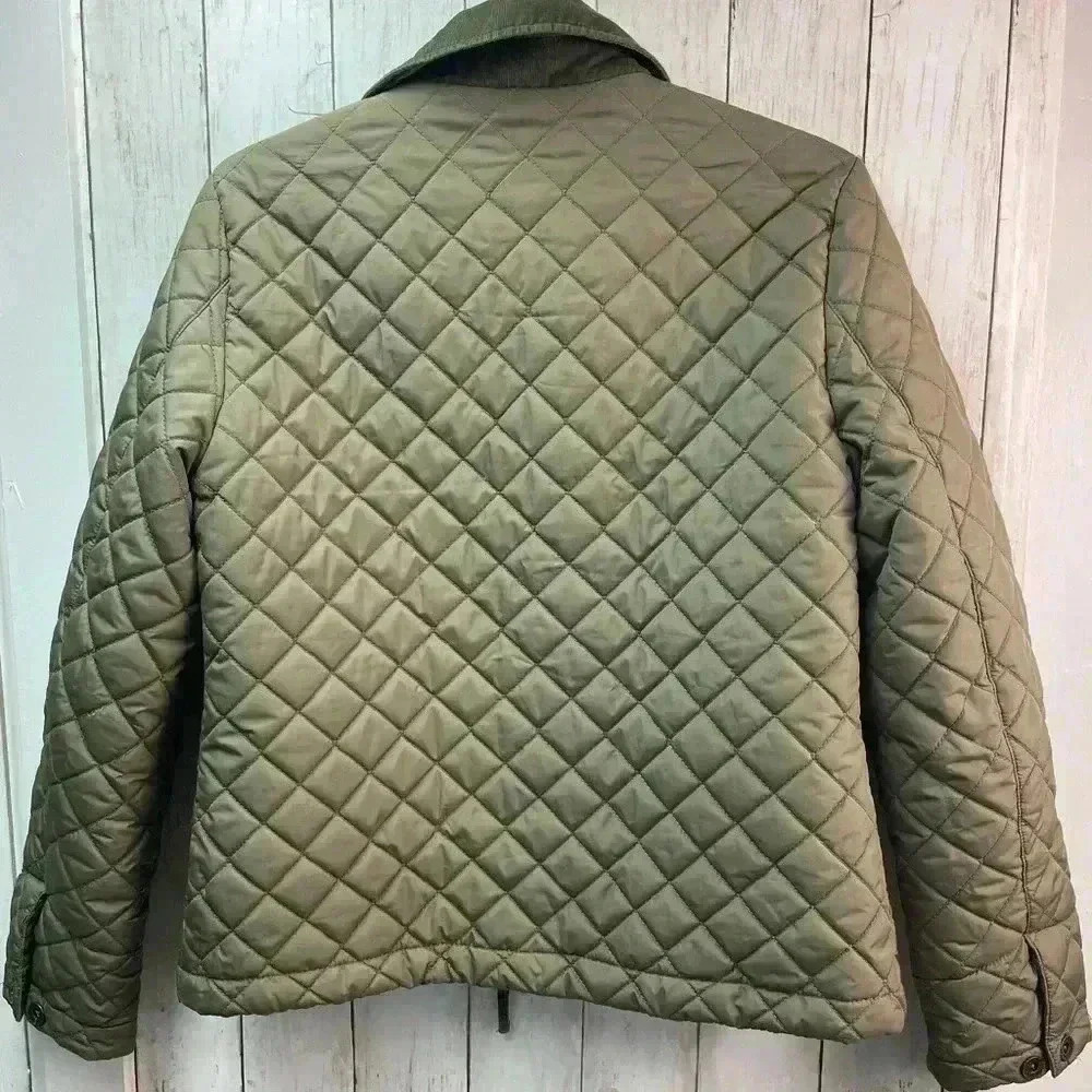 DKNY Olive Green Light Jacket Size Small Spring/Fall/Winter Lightweight - Picture 6 of 15